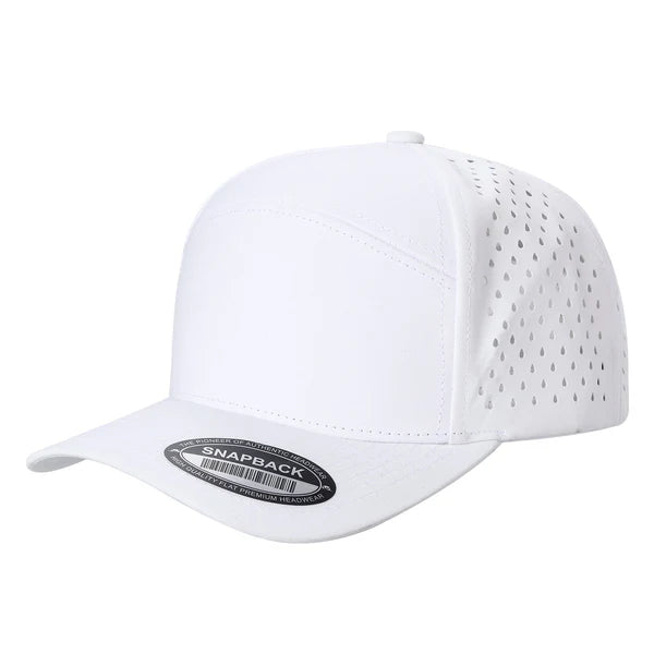 7 Panel Perforated Hat With Acrylic