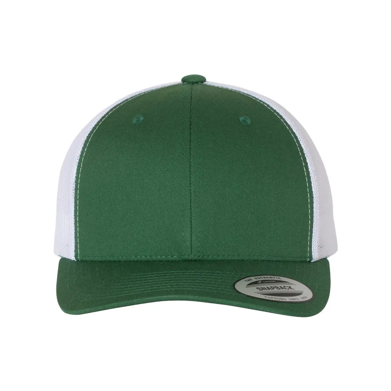 6 Panel Mesh Hat With Leather Patch