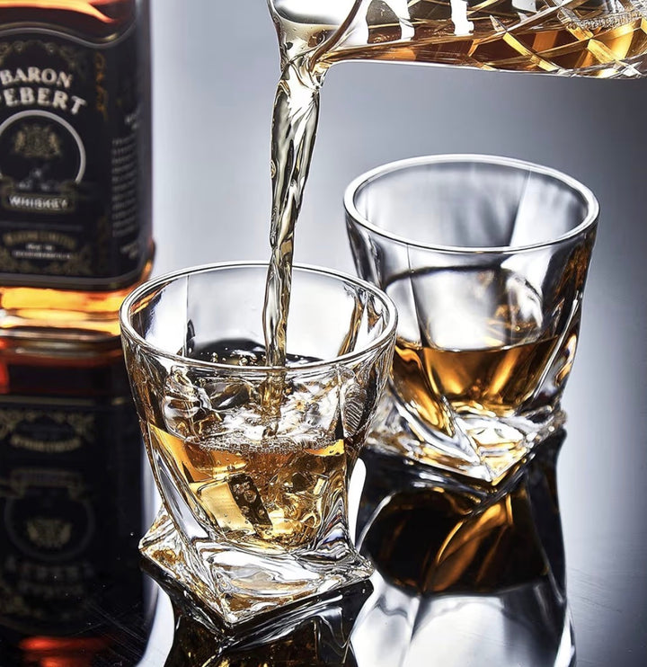 Old Fashioned Whiskey Glasses Set
