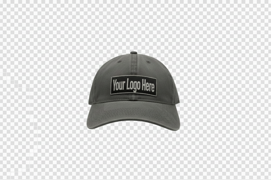 Dad Hat With Leather Patch