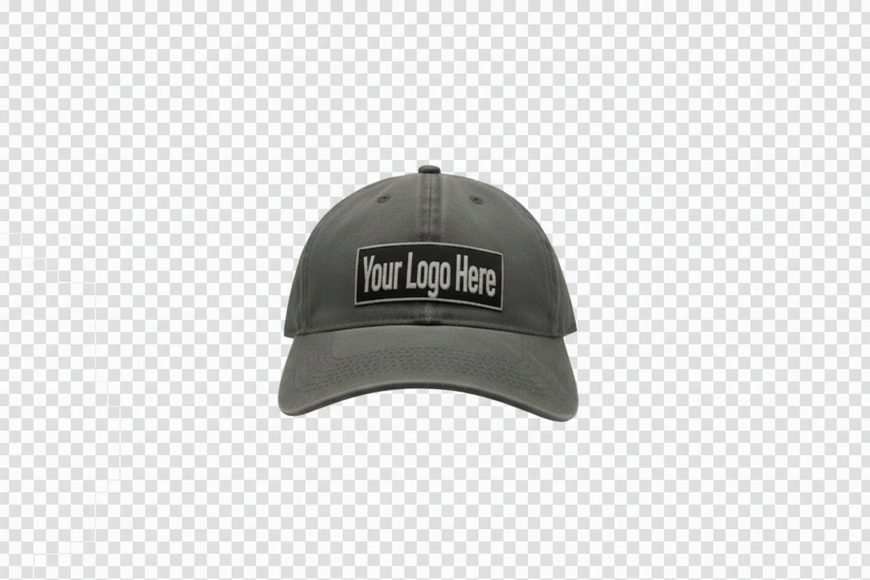 Dad Hat With Leather Patch