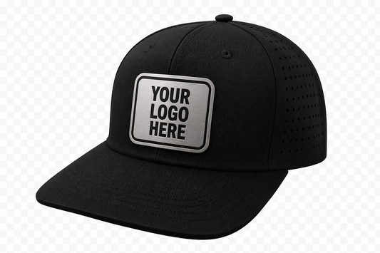 6 Panel Perforated Hat With Acrylic