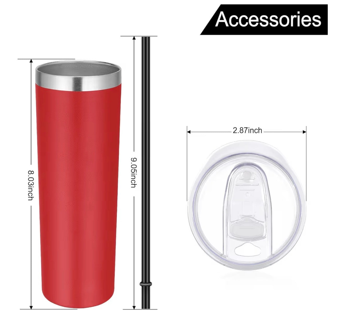 20oz Skinny Tumbler
