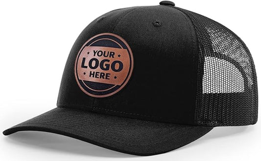 Free Promotional Trucker Hat With Leather Patch