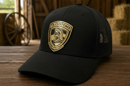 6 Panel Mesh Hat With Acrylic Patch