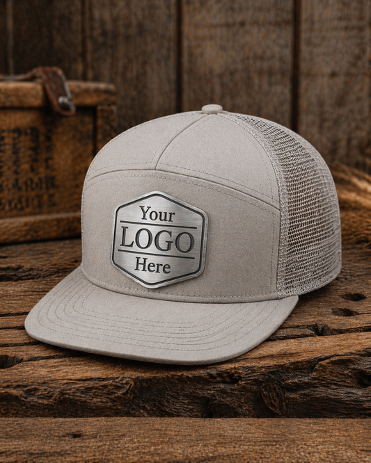 7 Panel Mesh Hat With Acrylic