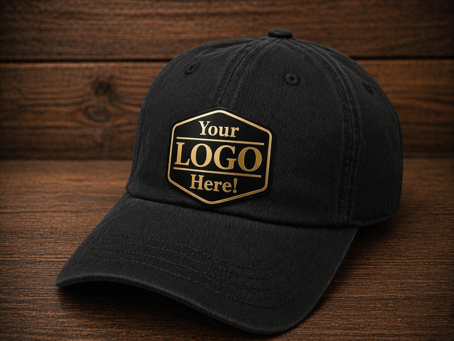 Dad Hat With Acrylic