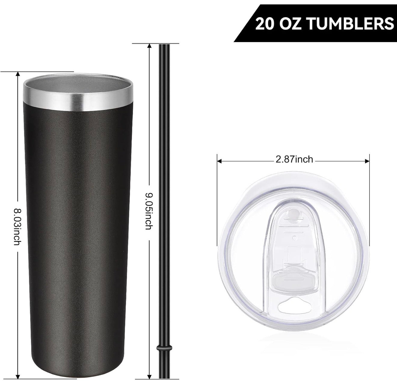 20oz Skinny Tumbler
