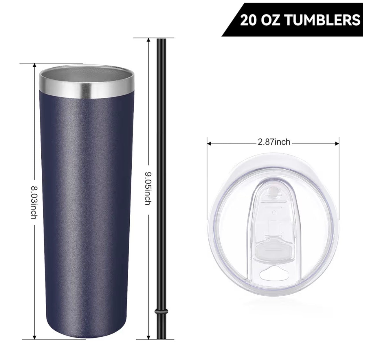20oz Skinny Tumbler