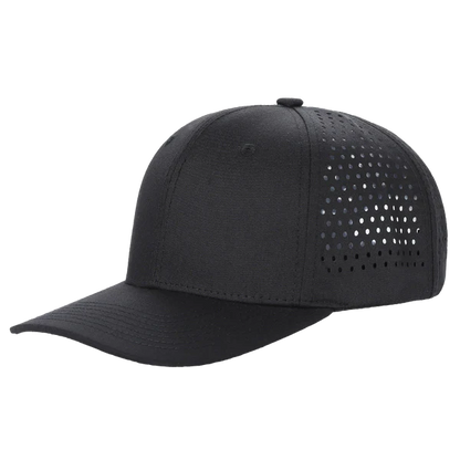 6 Panel Perforated Hat With Acrylic