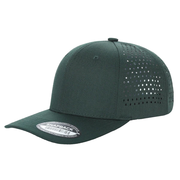 6 Panel Perforated Hat With Acrylic