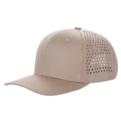 6 Panel Perforated Hat With Acrylic