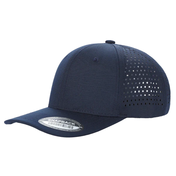6 Panel Perforated Hat With Acrylic