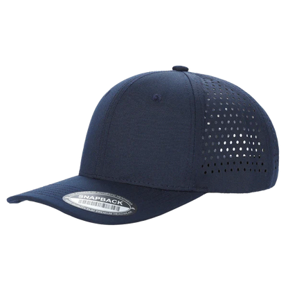 6 Panel Perforated Hat With Acrylic
