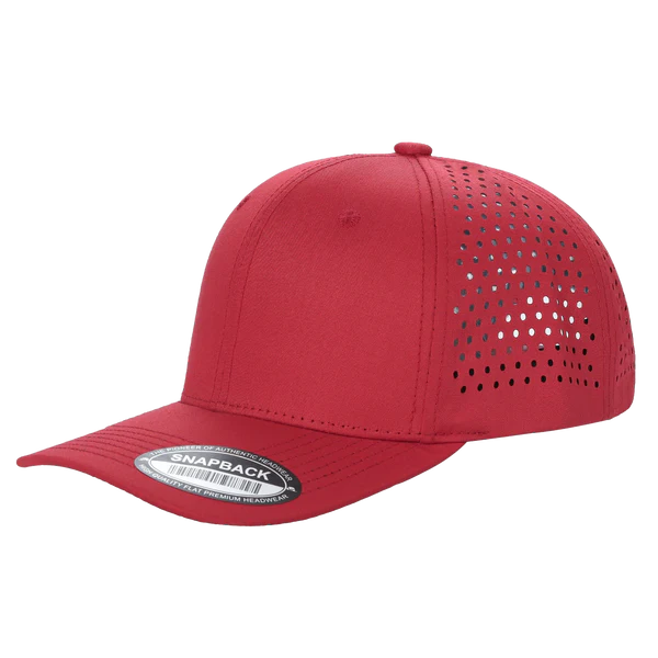 6 Panel Perforated Hat With Acrylic