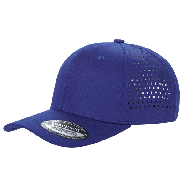 6 Panel Perforated Hat With Acrylic