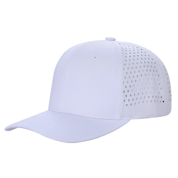 6 Panel Perforated Hat With Acrylic