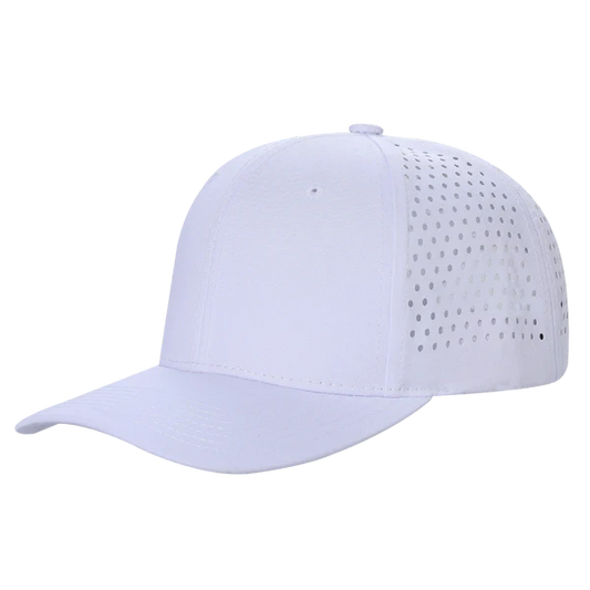 6 Panel Perforated Hat With Acrylic