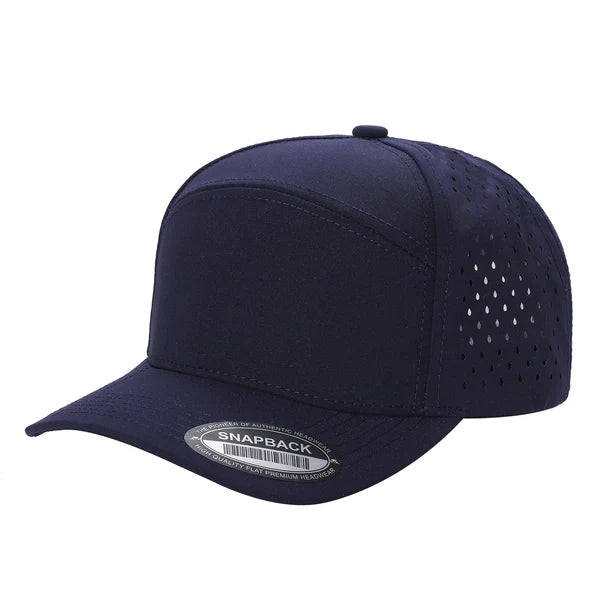 7 Panel Perforated Hat With Acrylic
