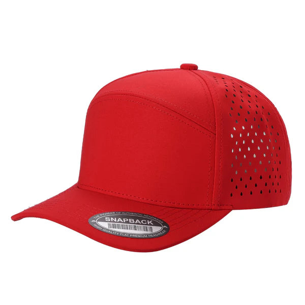 7 Panel Perforated Hat With Acrylic
