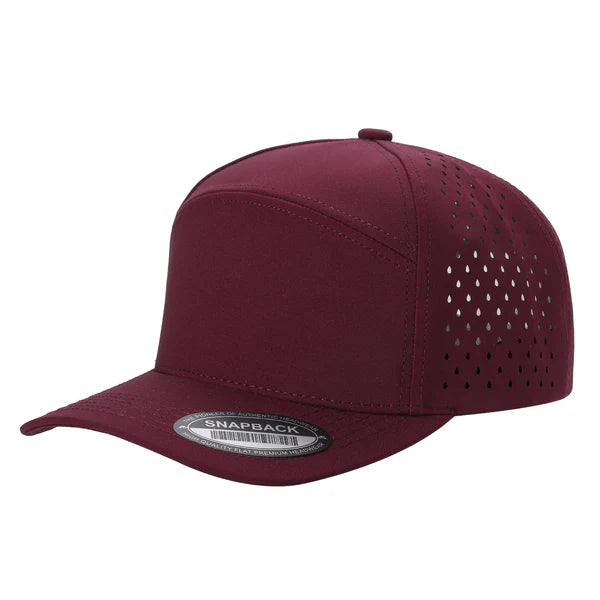 7 Panel Perforated Hat With Acrylic