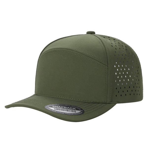 7 Panel Perforated Hat With Acrylic