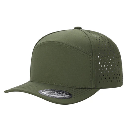 7 Panel Perforated Hat With Acrylic