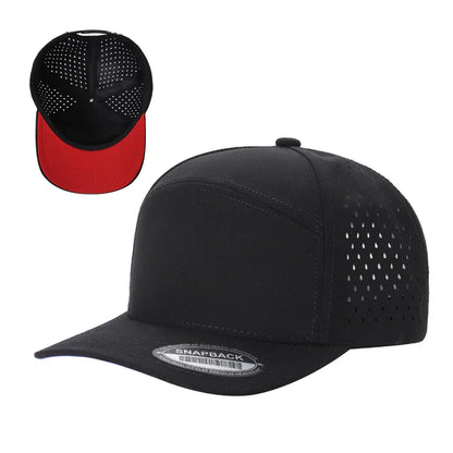 7 Panel Perforated Hat With Acrylic