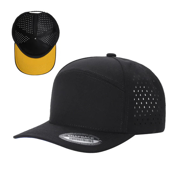 7 Panel Perforated Hat With Acrylic