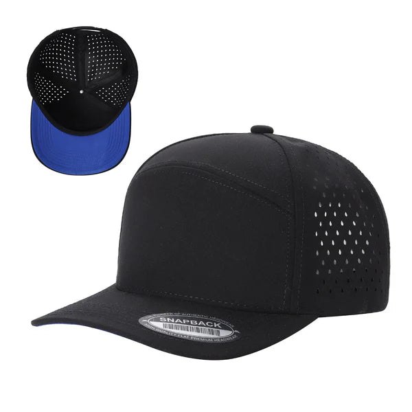 7 Panel Perforated Hat With Acrylic