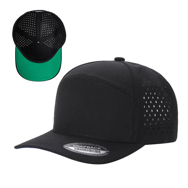7 Panel Perforated Hat With Acrylic