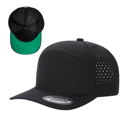 7 Panel Perforated Hat With Acrylic