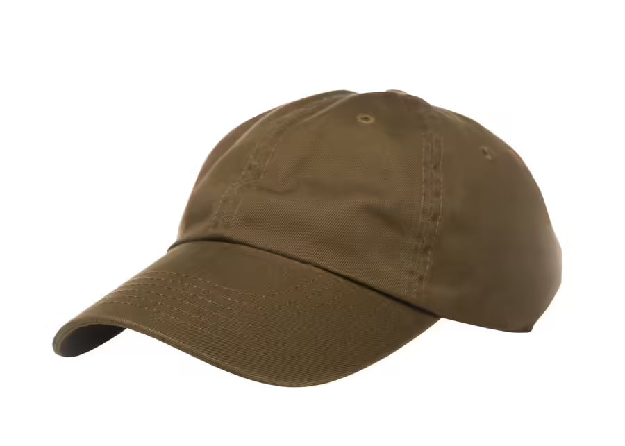 Dad Hat With Leather Patch