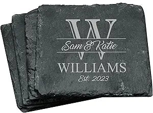 Slate Coasters 6 Pack