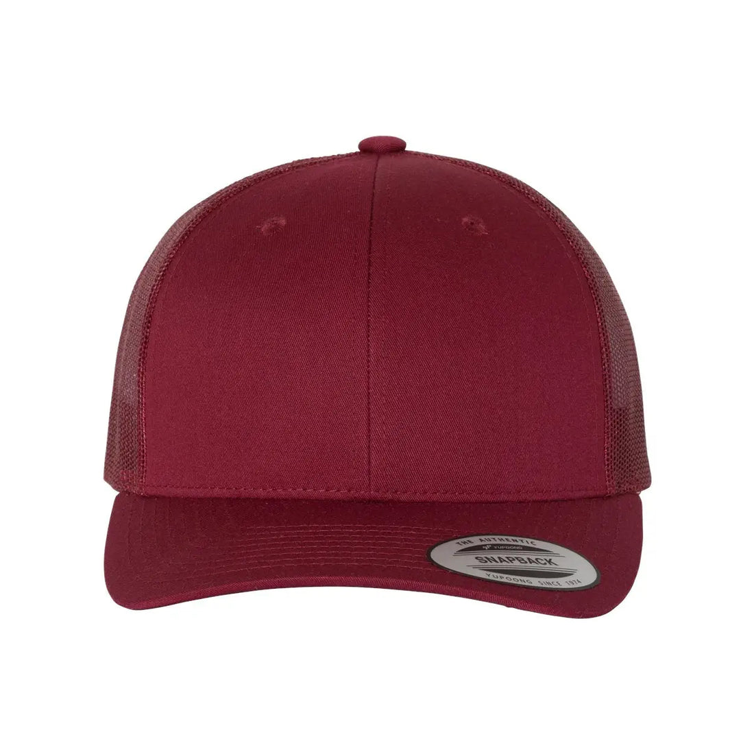 6 Panel Mesh Hat With Acrylic Patch