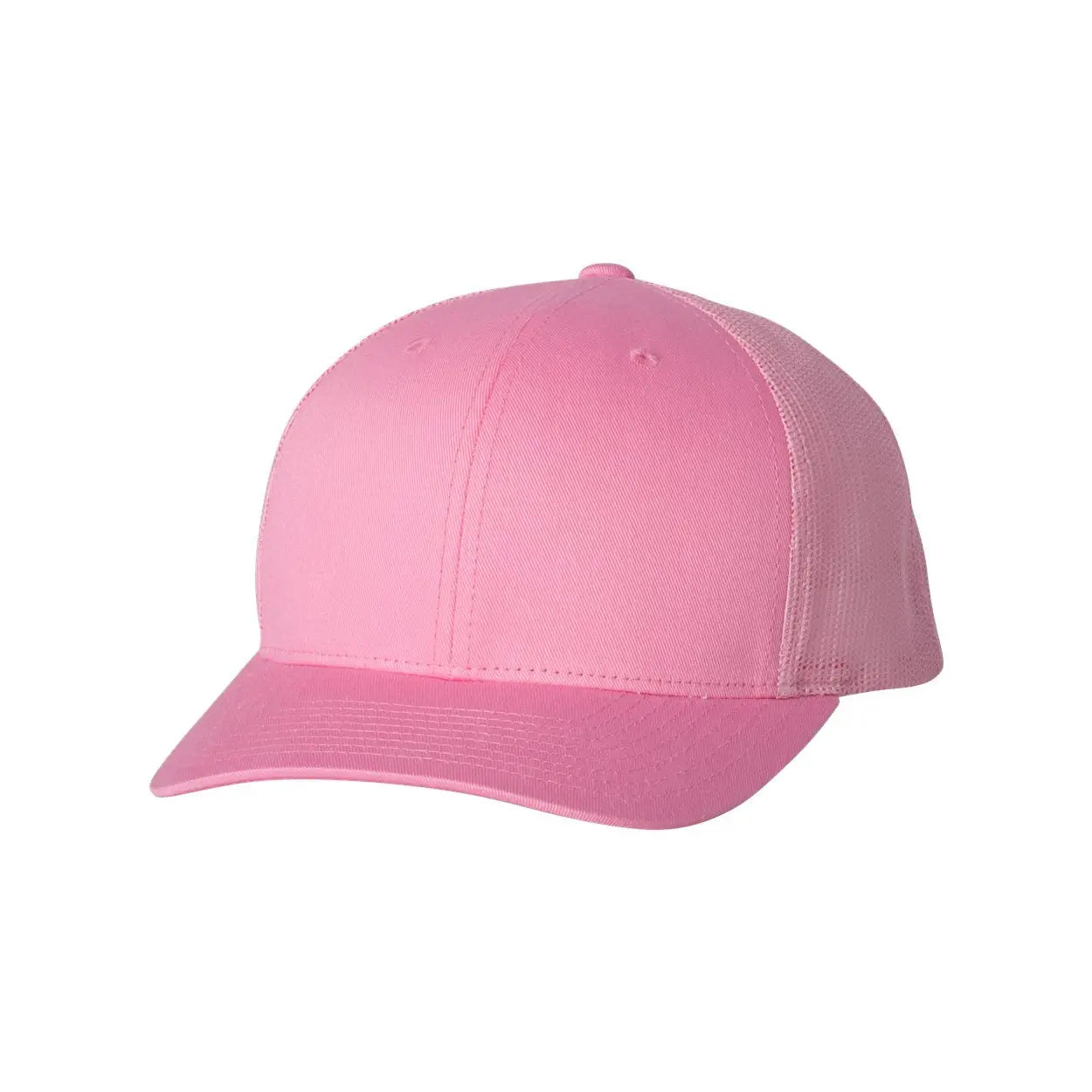 6 Panel Mesh Hat With Acrylic Patch